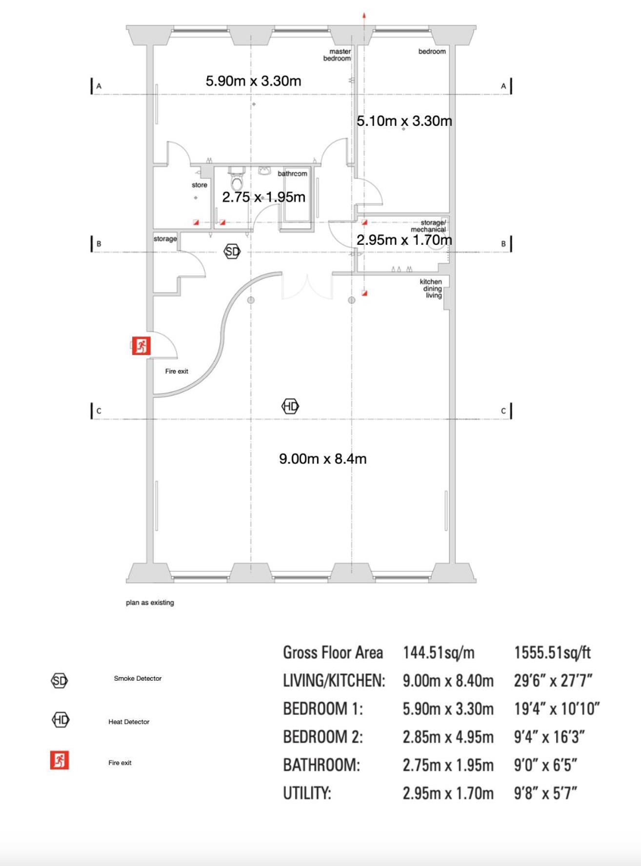 Loft Apartment Порт Глазгоу Екстериор снимка